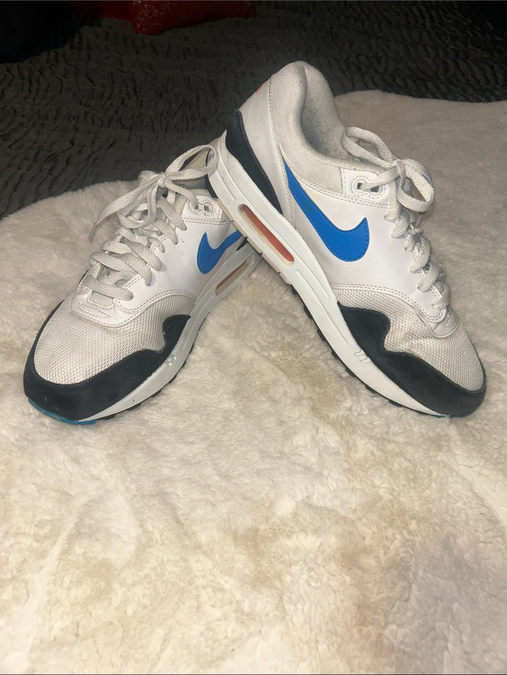 Nike Air Max 1 Blue Total Orange